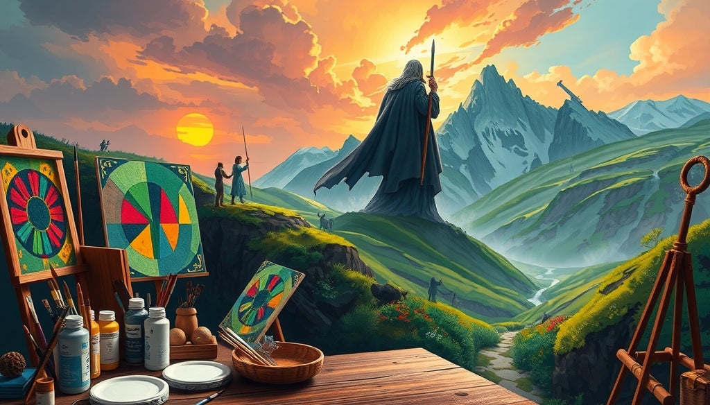 Top 7 Wildlife and Nature Paint by Numbers Kits Inspired by The Lord of the Rings