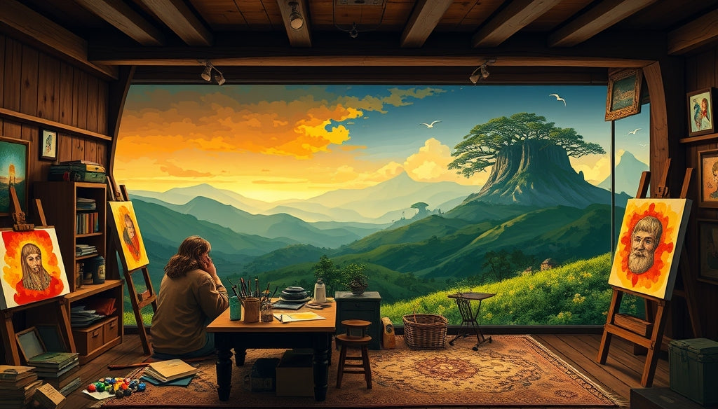 Paint by Numbers Kits with High-Quality Acrylic Paint: A Gateway to Middle-earth Creativity