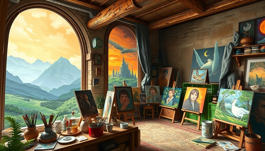 Transform Your Memories: Turn Your Photo into a Paint by Numbers Kit with a Middle-earth Twist