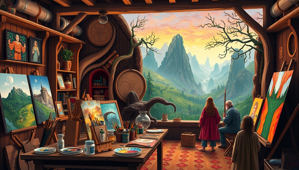 Top 10 High-Quality Paint by Numbers Kits for Sale Online: Hobbiton Edition