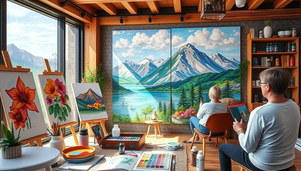 Unleash Your Inner Artist: Where to Buy Premium Paint by Numbers Kits in the US with Free Shipping