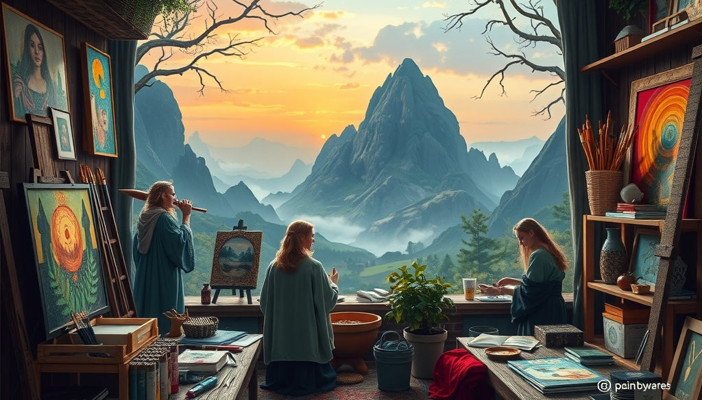 Step-by-Step Guide to Painting with Extra Large Kits Featuring Iconic Lord of the Rings Moments