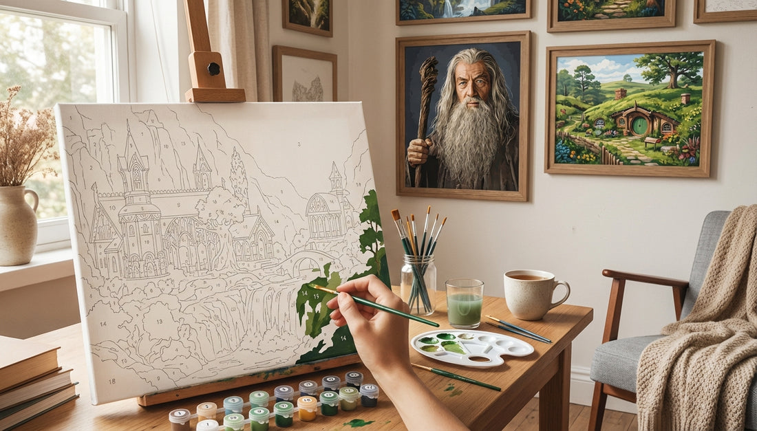 Bring Middle-earth to Life: Lord of the Rings Kits with High-Quality Acrylic Paint