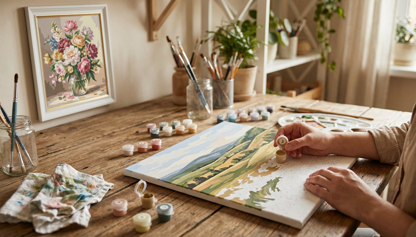 Too Stressed to Relax? This Creative Hobby is Your Secret Weapon (Paint by Numbers)