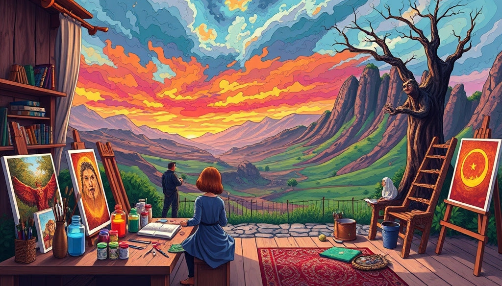 Ocean and Beach Paint by Numbers Kits for Home Decor: Draw Inspiration from the Shire