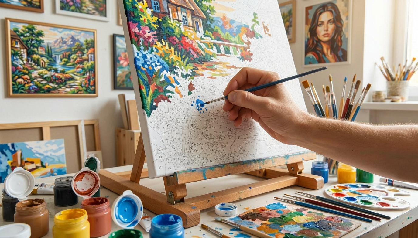 Ready For A Challenge? Advanced Paint By Numbers Kits With Fine Details