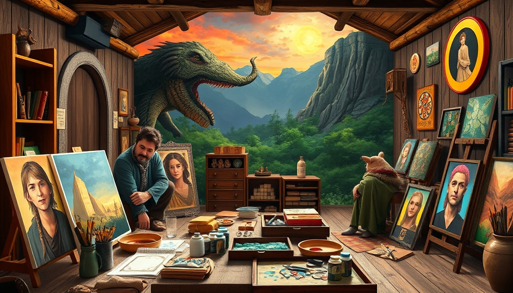 Where to Buy High-Quality Lord of the Rings Paint by Numbers Kits with Free Shipping in the USA