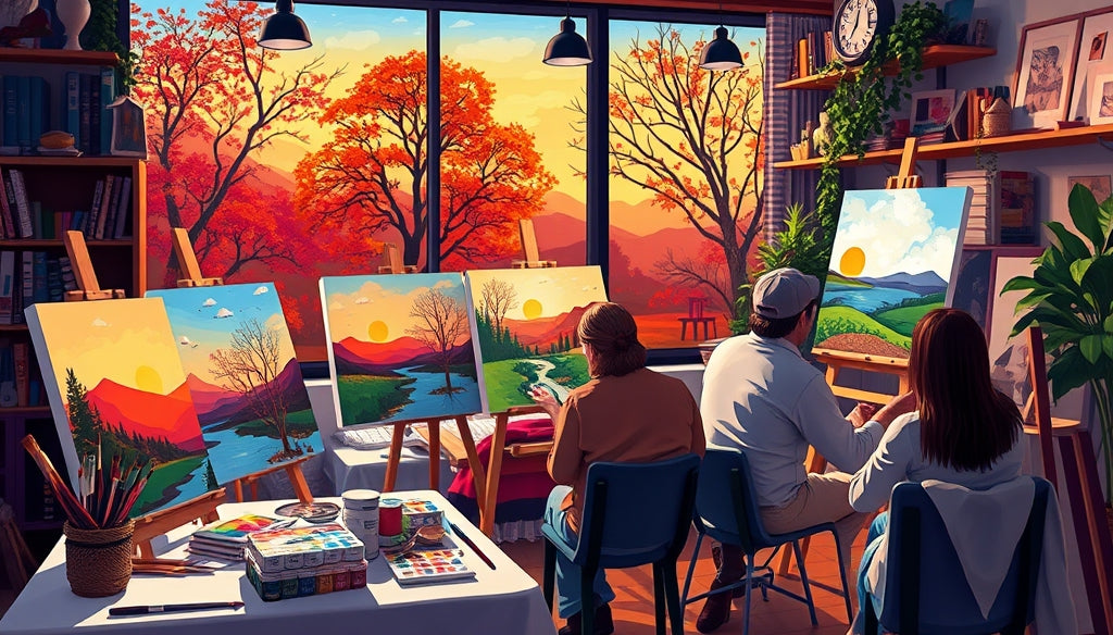 Transform Your Memories: Buy Custom Paint by Numbers Kits with Free Shipping in the USA