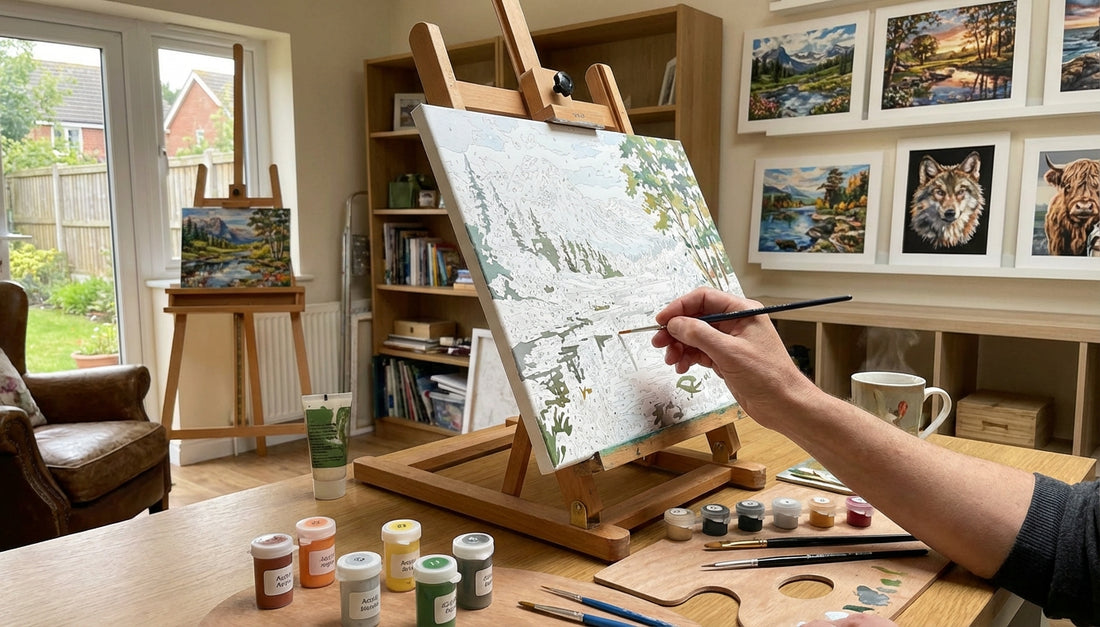 Ready for More? Advanced Paint by Numbers Kits with Fine Details for Experienced Painters