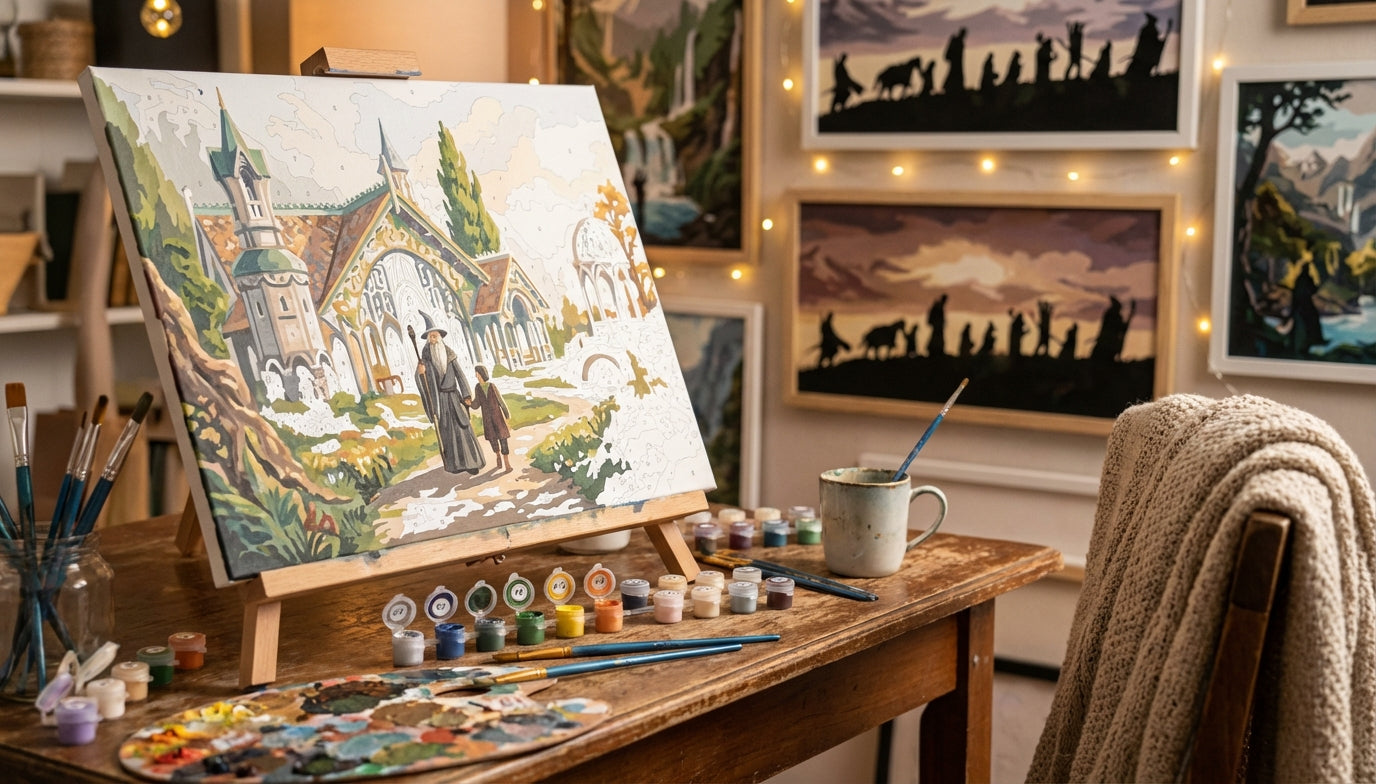 The One Hobby to Rule Them All: Lord of the Rings Paint by Numbers Exp ...