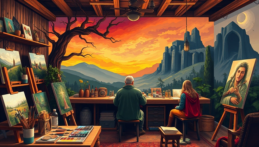 Discover the Best Paint by Numbers Kits for Lord of the Rings Fans: A Relaxing New Hobby for Adults