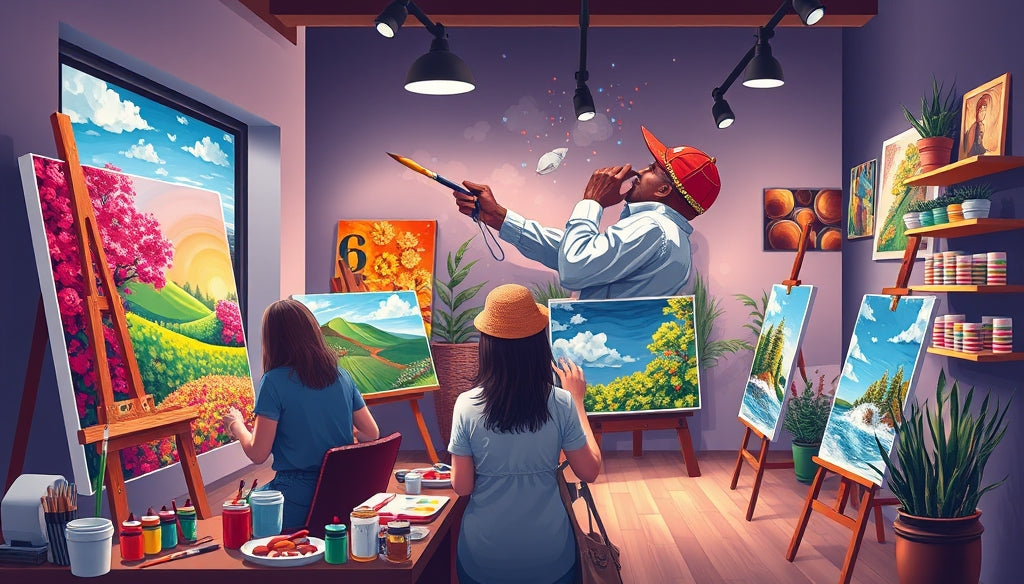 Extra Large Paint by Numbers Kits Designed for Experienced Painters