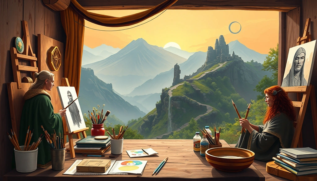 Discover the Best Paint by Numbers Kits for Adults Inspired by The Lord of the Rings