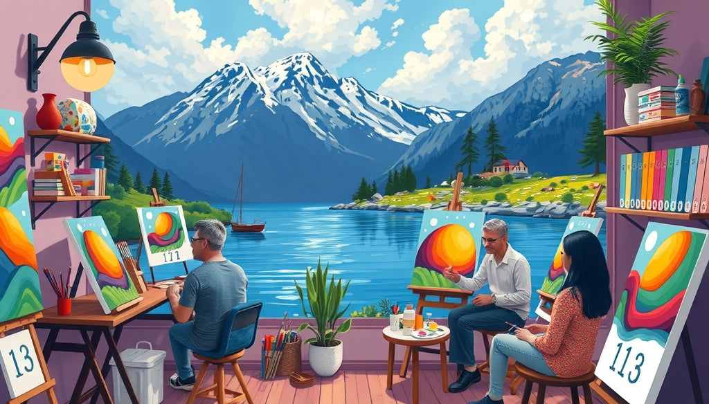 Discover the Best Paint by Numbers Kits for Adults Seeking Relaxation and Creativity