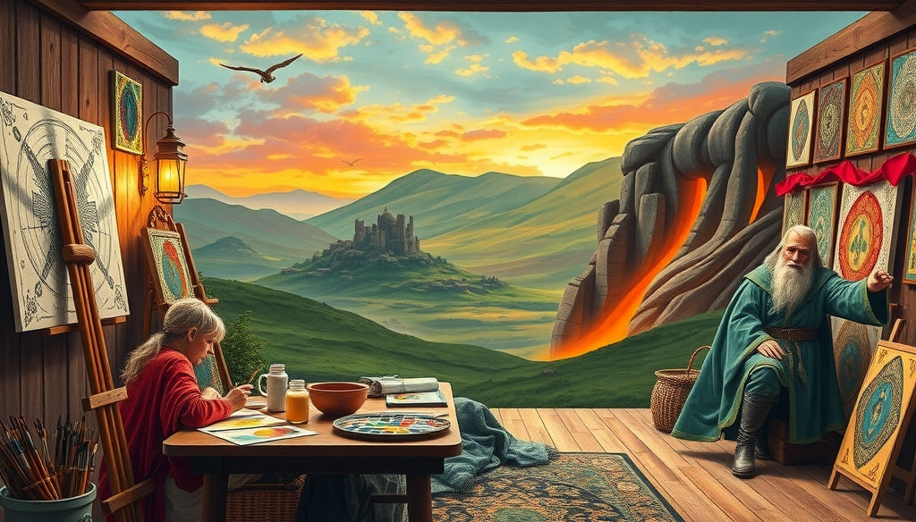 Discover the Best Paint by Numbers Kits for Adults: A Journey Through Middle-earth