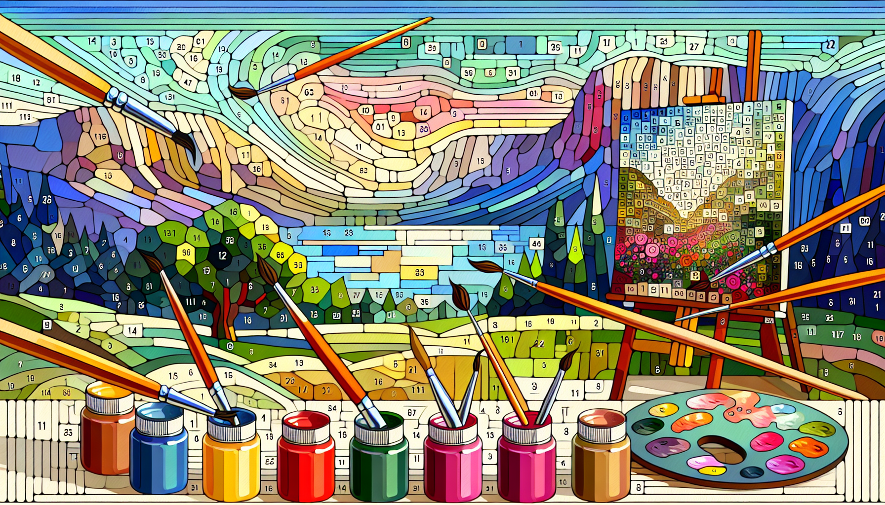 5 Essential Tips for Beginners: Mastering Paint by Numbers with Ease