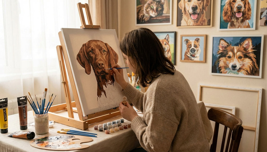 Custom PBN for Pet Lovers: Paint Your Friend