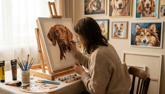 Custom PBN for Pet Lovers: Paint Your Friend