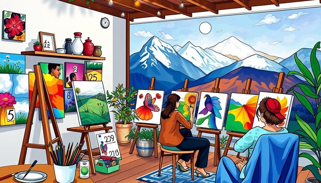 Where to Buy Premium Paint by Numbers Kits in the US: Your Ultimate Guide to Stress-Relieving Hobbies