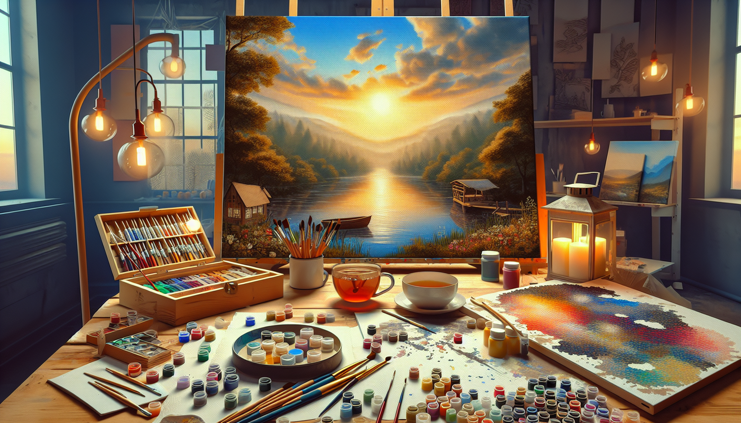 Ready to Relax? Discover the Therapeutic Power of Paint by Numbers!