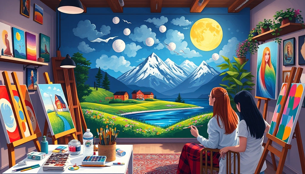 The Best Paint by Numbers Kits for Adults in the US: A Comprehensive Guide to Relaxation and Creativity