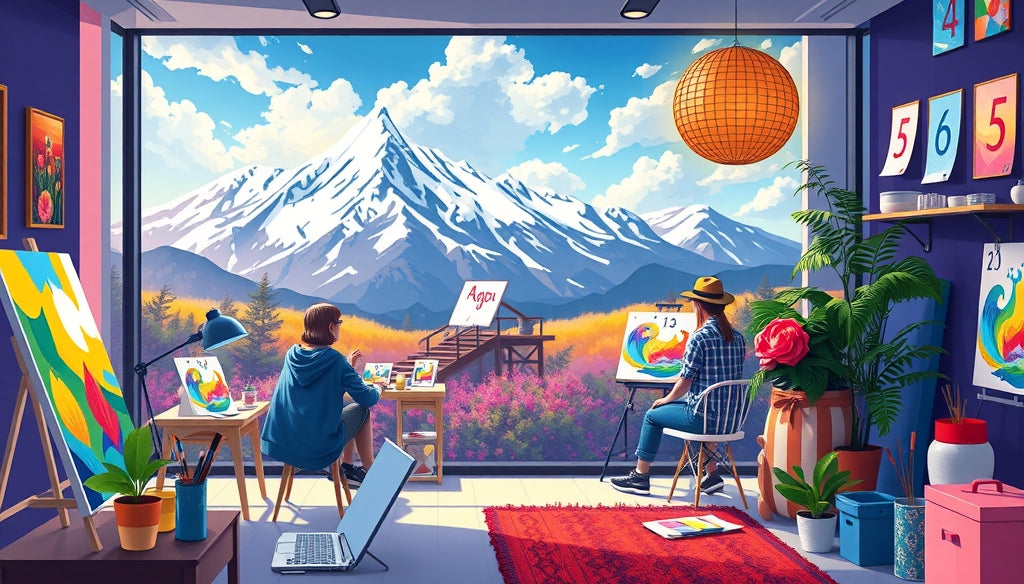 Discover the Best Paint by Numbers Kits for Adults in the US to Relieve Stress and Unleash Your Creativity