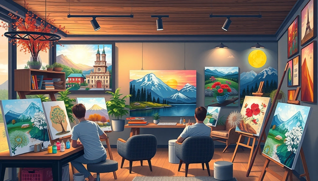 Unlock Your Creativity: Advanced Paint by Numbers Kits with Fine Details