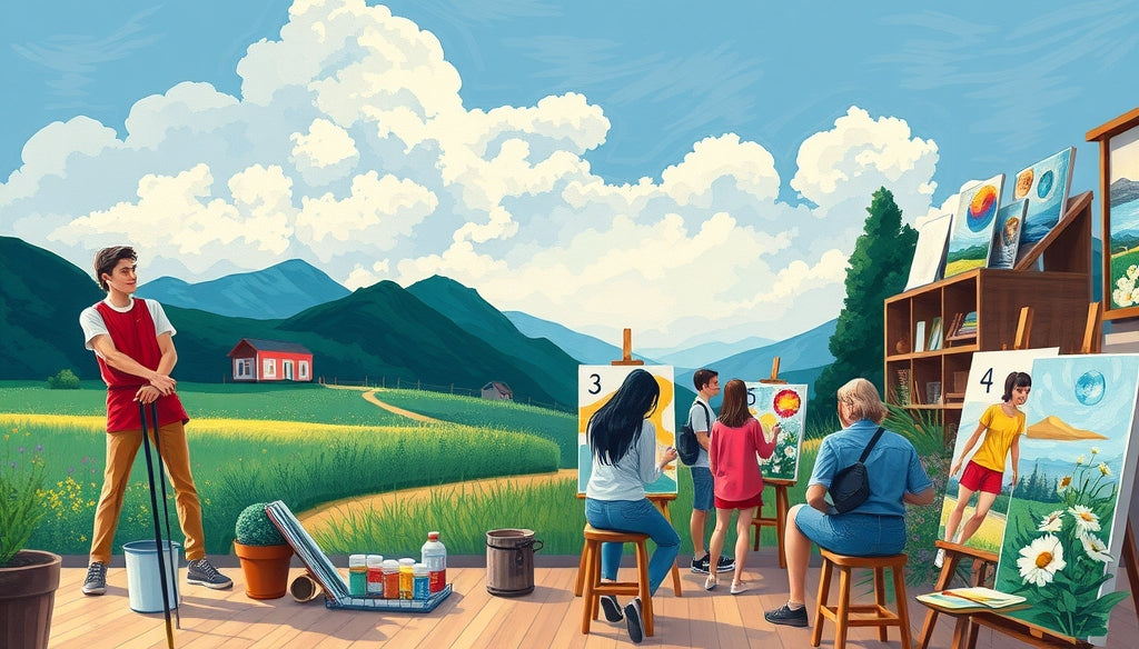 Discover the Best Paint by Numbers Kits for Adults: Relaxation and Creativity Await!