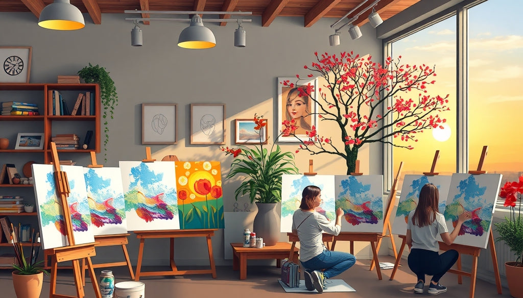 Unlock Your Creativity: The Best Paint by Numbers Kits for Adults in the US to Relieve Stress