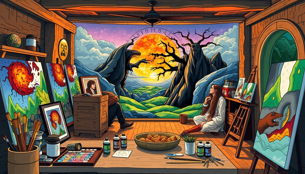 Discover the Best Paint by Numbers Kits for Adults Inspired by The Lord of the Rings