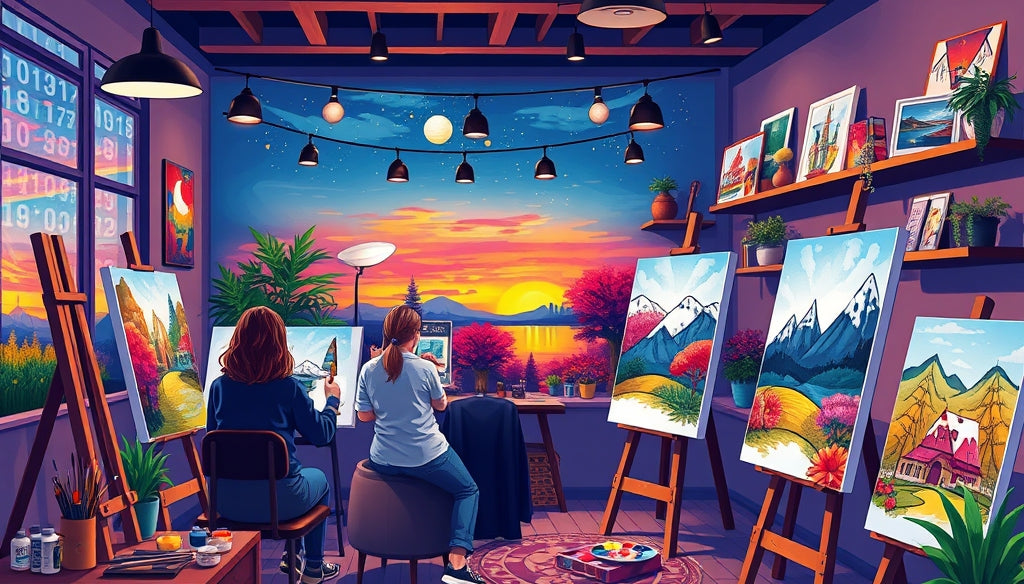 Unlock Your Inner Artist: Where to Buy Premium Paint by Numbers Kits in the US with Free Shipping