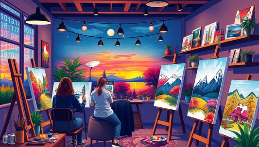 Unlock Your Inner Artist: Where to Buy Premium Paint by Numbers Kits in the US with Free Shipping
