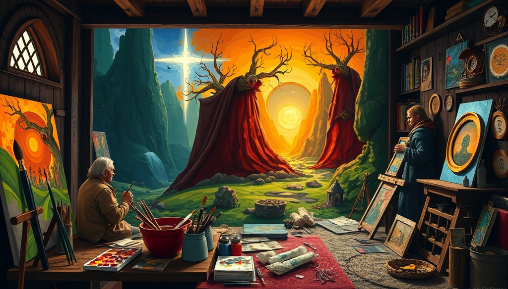Discover the Best Paint by Numbers Kits for Adults Inspired by Lord of the Rings