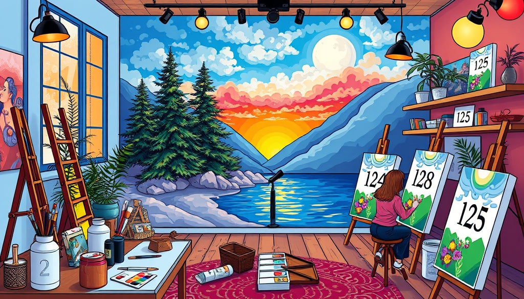 Discover the Best Paint by Numbers Kits for Adults in the US: Top Picks for Stress Relief and Creativity