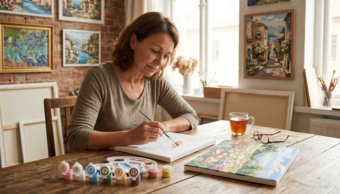 Beyond the Brush: Unveiling the Therapeutic Power of Paint By Numbers for Adults