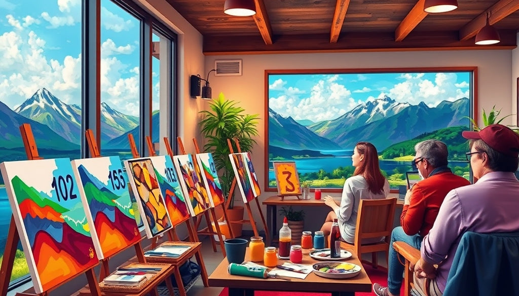 Best Paint by Numbers Kits for Adults Who Love Art and Relaxation