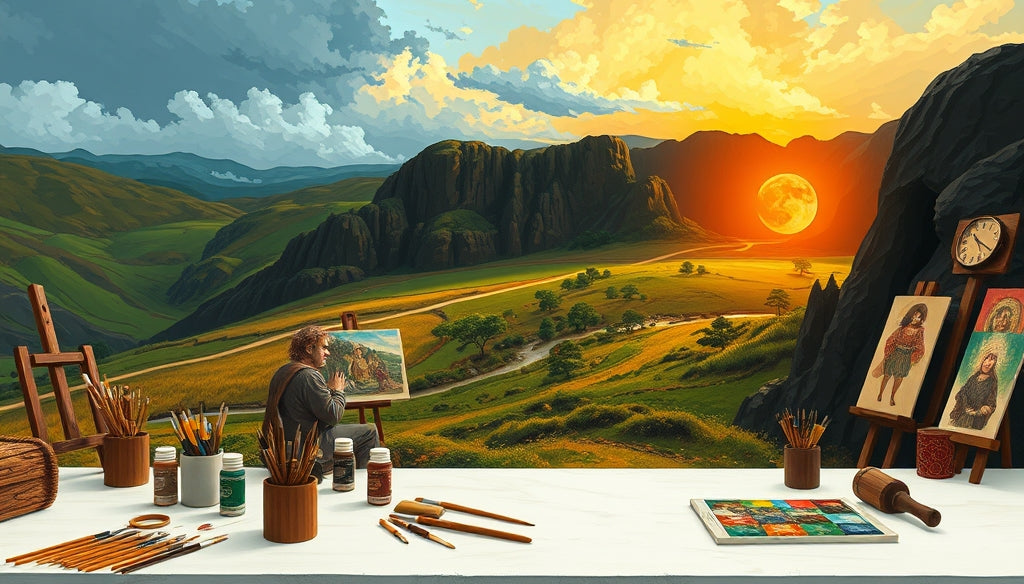 Discover the Best Paint by Numbers Kits for Adults: Lord of the Rings Edition