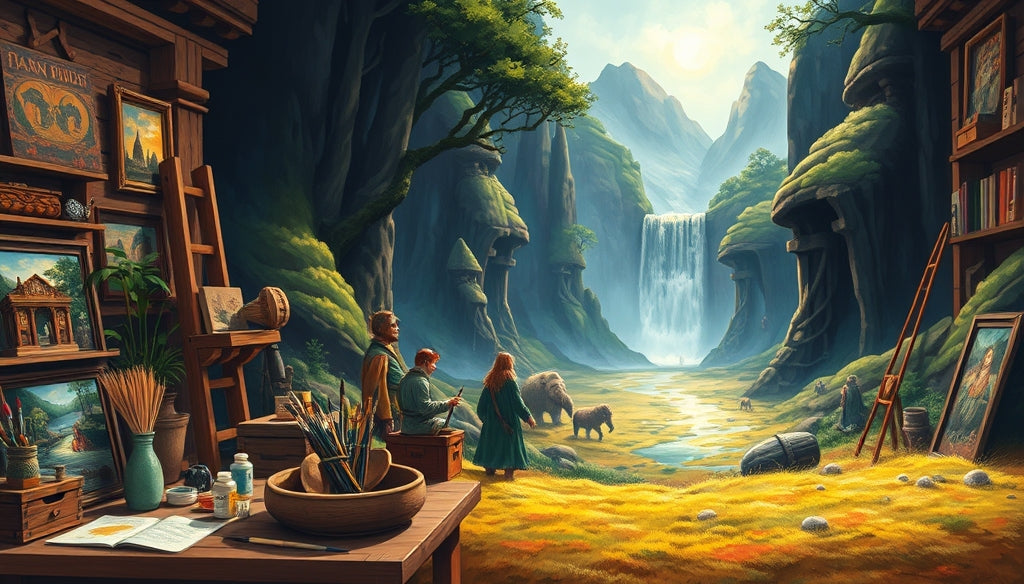 Discover the Best Paint by Numbers Kits for Adults: A Journey into the World of 'The Lord of the Rings'