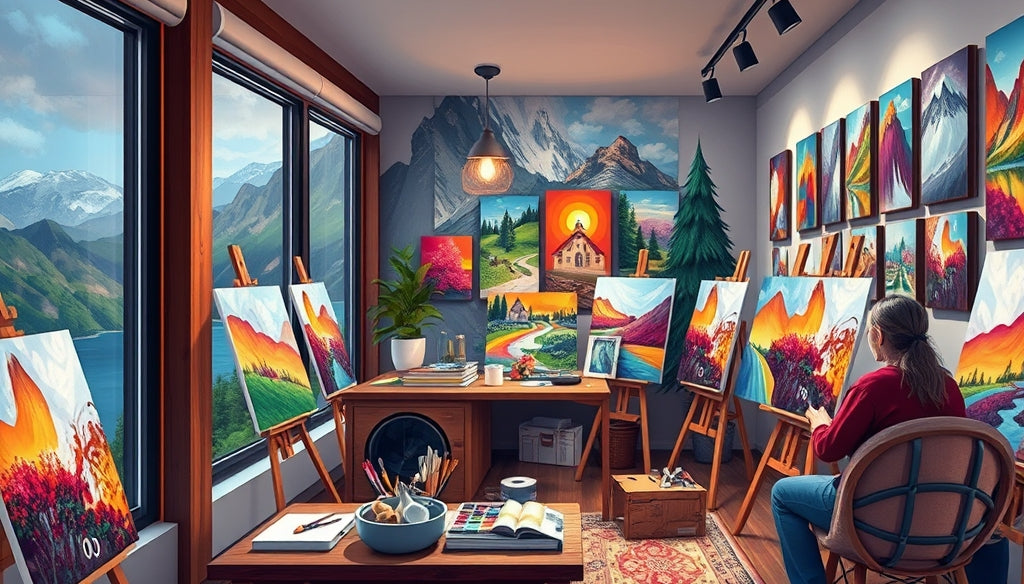 Extra Large Paint by Numbers Kits for Experienced Painters Ready to Shine