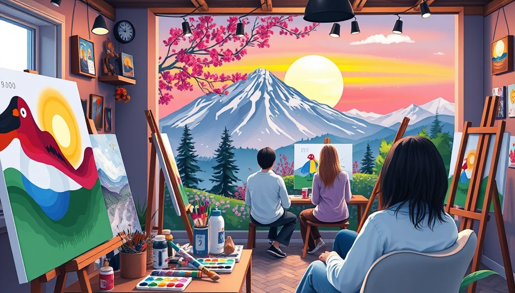 Where to Buy Premium Paint by Numbers Kits in the US: Your Guide to Creative Stress Relief