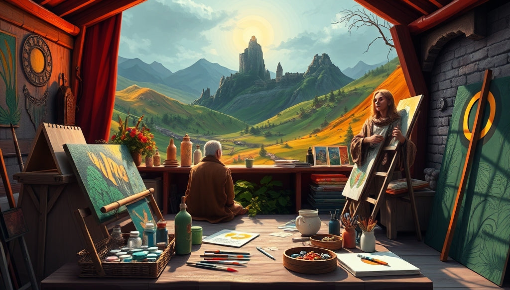 Transform Your Relaxation Time: Discover the Best Paint by Numbers Kits for The Lord of the Rings Enthusiasts