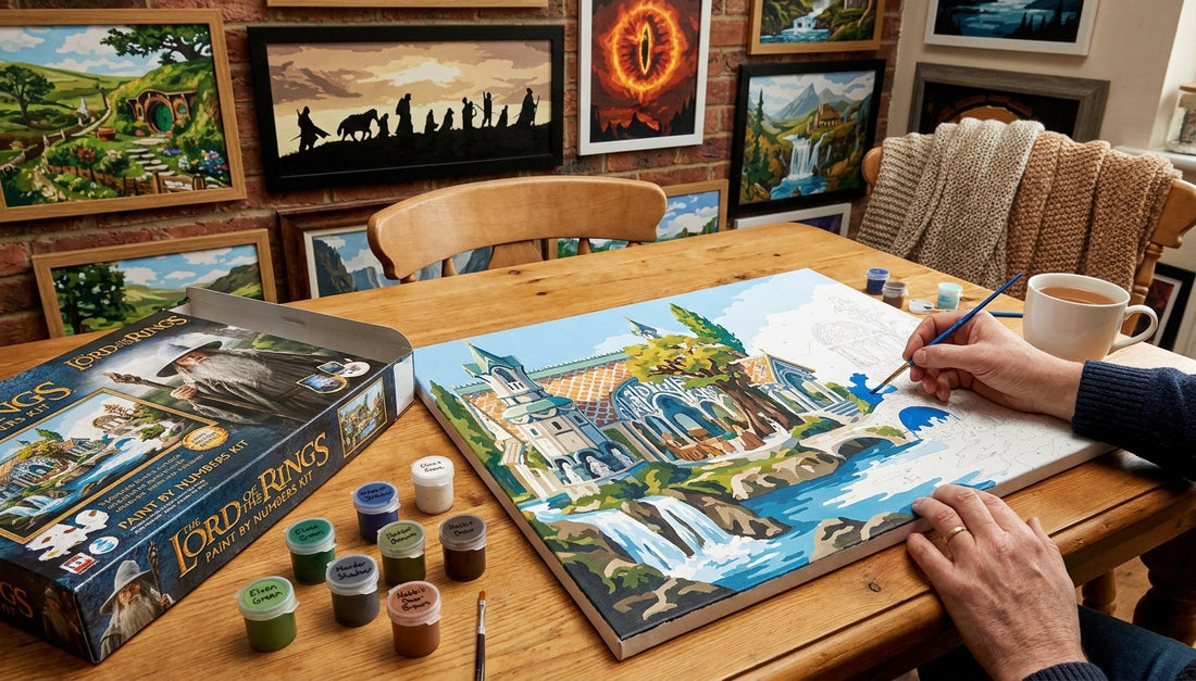 Top 10 Lord of the Rings Paint by Numbers Kits for Adults in the US