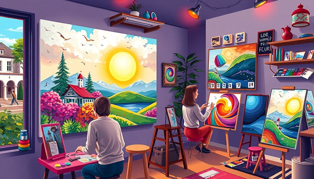 Discover the 7 Best Paint by Numbers Kits for Adults in the US to Unwind and Relieve Stress