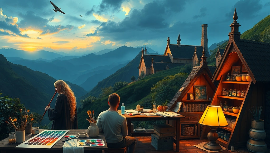 Unlock Your Creativity: Beginner-Friendly Paint by Numbers Kits Inspired by The Hobbit