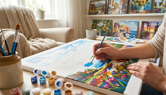 High-Quality Acrylic Paint: PBN Kits for Vibrant Art