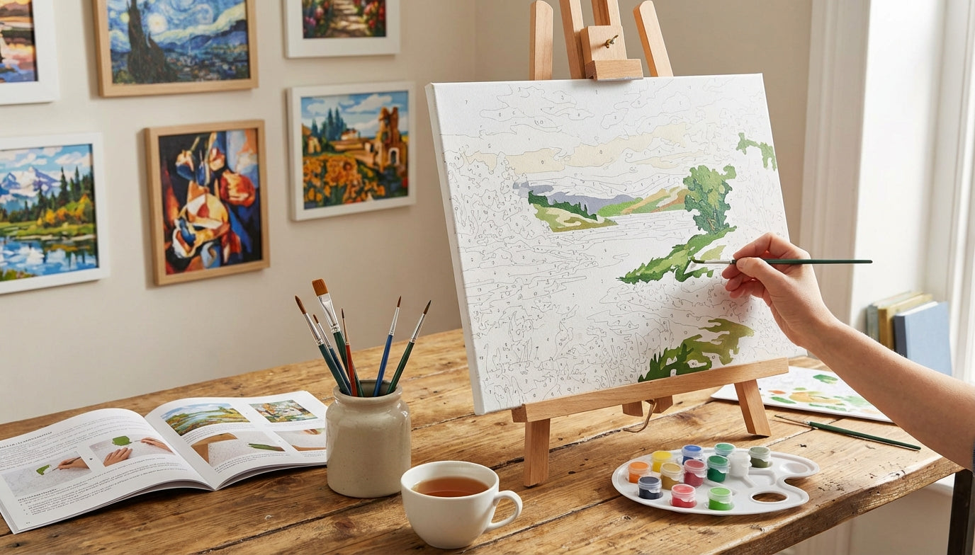 Ditch Stress Tonight: Your Easy Guide to Starting Paint by Numbers as a Relaxing Hobby