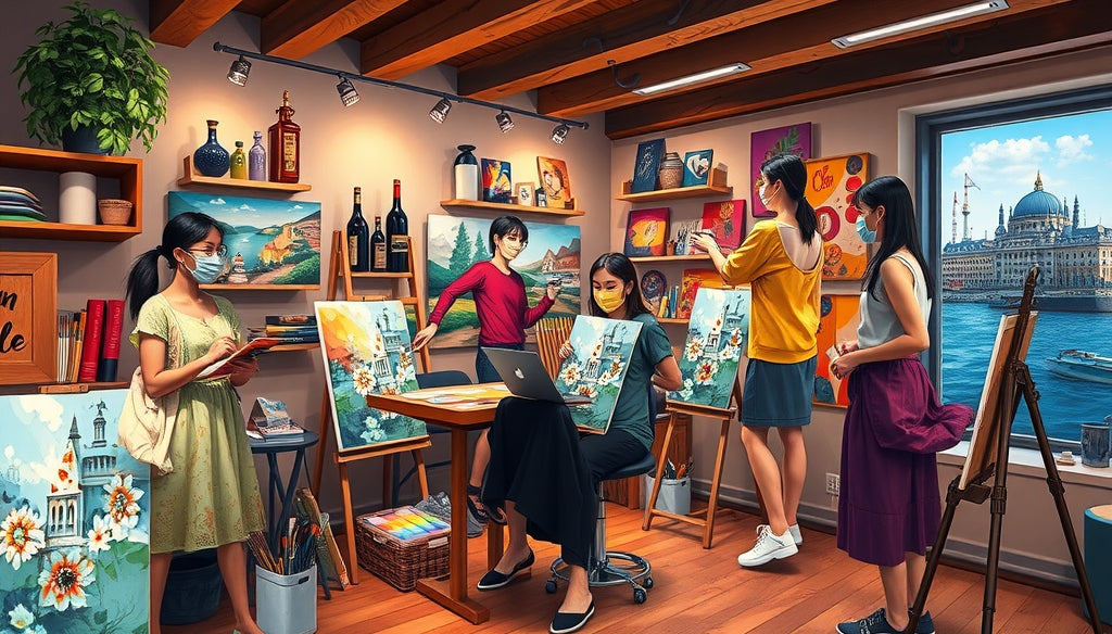 Create Memories Together: Custom Paint by Numbers Kits for Couples