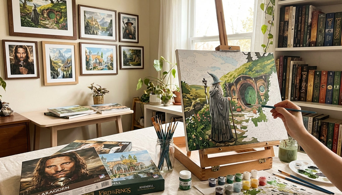 The Secret Middle-earth Hobby for LOTR Fans Over 30: Paint by Numbers Revealed