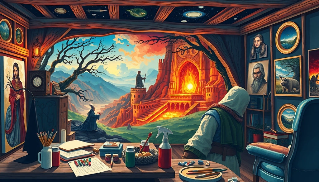 Where to Buy Premium Paint by Numbers Kits for The Lord of the Rings Fans in the US