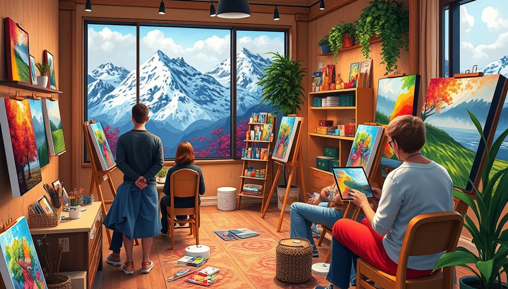 High-Quality Paint by Numbers Kits for Sale Online: Find Your Perfect Match